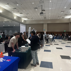 Attendees at the Union County Job Fair