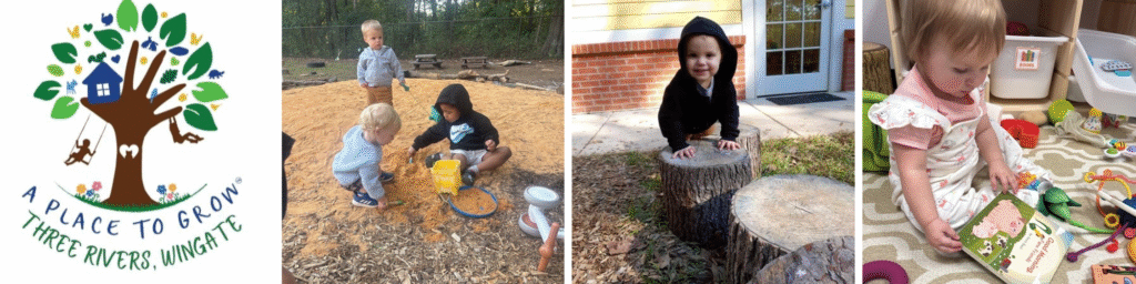 Children playing at A Place to Grow