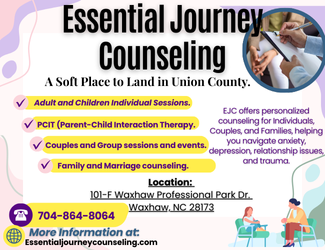 Essential Journey Counseling Website Ad