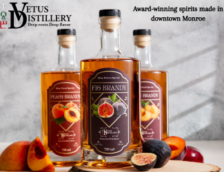 Vetus Distillerly Website Ad