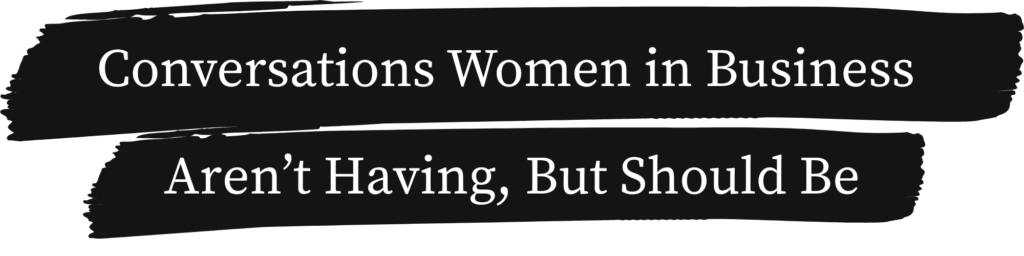 Conversations we should be having