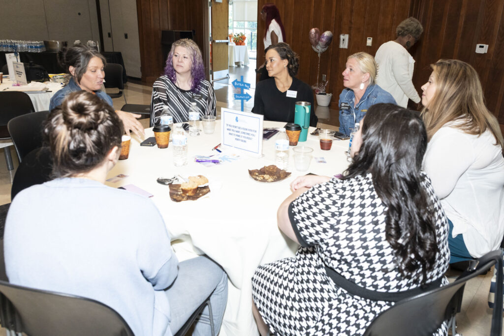 Group of women at the women in business conference