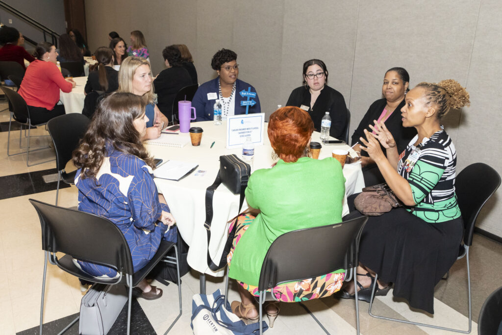Group of women at the women in business conference