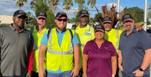 Waste Pro employees