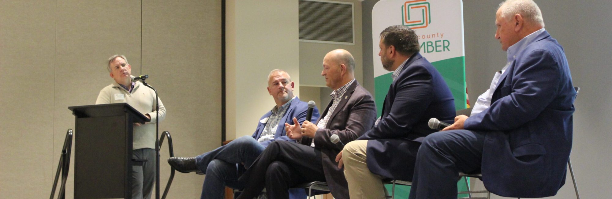 NC Delegation to Raleigh on stage