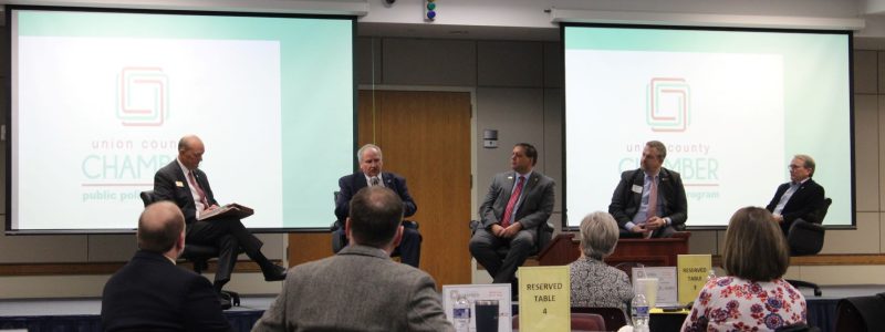 Public Policy panel onstage